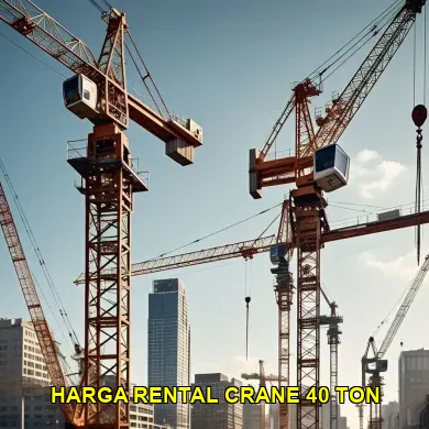 harga rental crane 40 ton